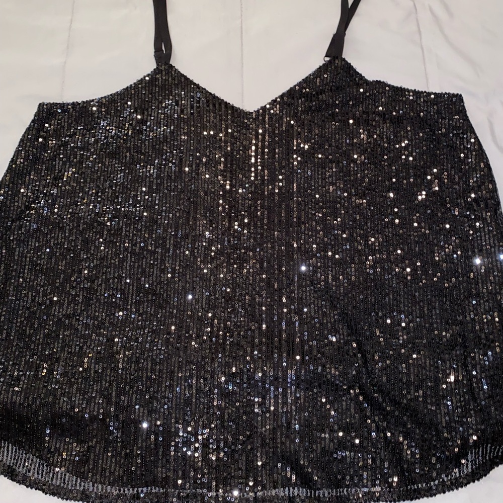 Torrid Sequin Tank (2)